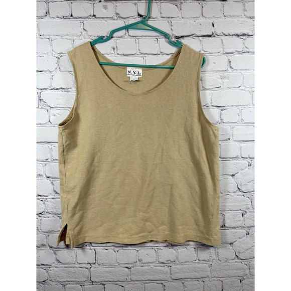 N.Y.L. Floral Tank Top & Pants Set Casual Comfy Loungewear Size L/XL - Picture 2 of 6